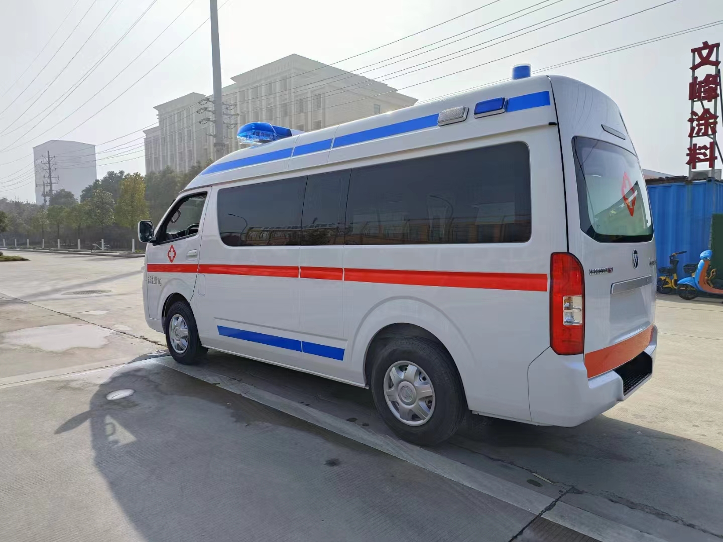 福田G9救護車詳細參數(shù)！