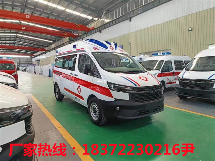 福特新全順V362監(jiān)護(hù)型藍(lán)牌救護(hù)車！