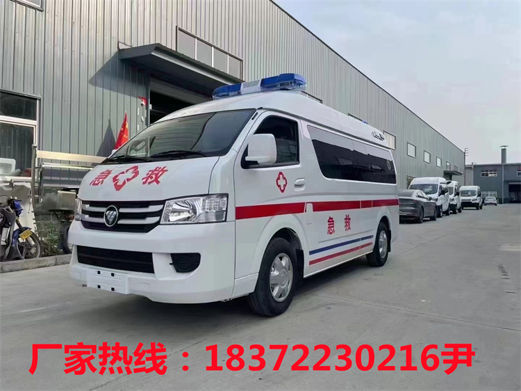 國(guó)六福田風(fēng)景G9汽油運(yùn)輸型救護(hù)車！